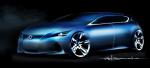 Lexus LF-Ch Compact Concept 2009 года